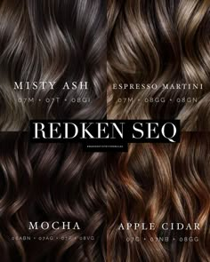 In need of Shades EQ Gloss brunette formula ideas? 🤎 Look no further than this visual by @themaneartistry 🇺🇸 Read on to learn why no… | Instagram Redken Toner, Ashy Brown Hair, Brown Hair Color Shades, Redken Hair Color, Brown Hair Shades, Redken Hair Products, Ash Brown Hair, Redken Shades, Hair Gloss