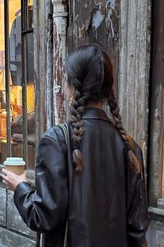 Cute Fall Updos For Long Hair, Fall Hair Aesthetic, Fall 2023 Hairstyles, Hairstyles Updo Casual, Tumblr Summer, Hairstyles For All Hair Types, Rambut Brunette, Hair Styles Braids, Styles Braids