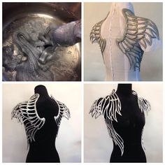 Linda Friesen uses polymorph plastic to create amazing prices for her couture fashion line. Solarpunk Fashion, Cosplay Tutorial, Cosplay Diy, Fashion Line, Homestuck