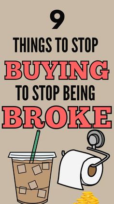 Want to learn how to save money fast? Read on to discover the things you need to stop buying now to help you save money, pay off debt, and finally achieve financial freedom. Stop buying these things now and start saving money.