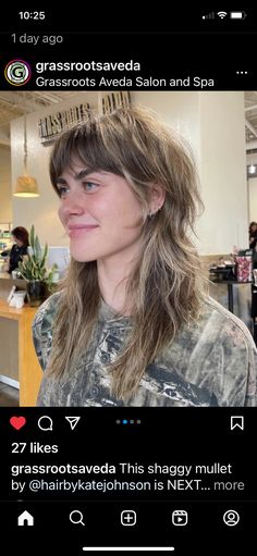 Long Mullet With Curtain Bangs, 2023 Edgy Haircuts, Womens Mullet Hairstyles Long, Hair With Lots Of Layers And Curtain Bangs, She Mullet Haircuts, Women Shaggy Mullet, Shag Mullet Fine Hair, Women’s Mullets, Mullet Long Bangs