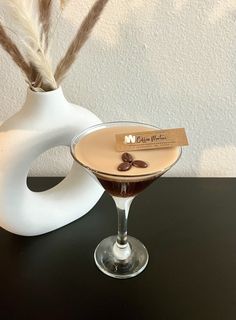 "Scented Martini gel wax candle with wax-made Coffee Beans that look incredibly realistic and smell just like freshly brewed coffee. And Dirty Martini Gel wax candle with real-looking olives to top the candle with. This makes a perfect decor addition to your bar cart or bar panel. It also is an ideal choice for gifting, favors. Shop from link - https://theflossyaffair.etsy.com Dimensions - 6.5\" tall and 4\" wide Burn Time - 30-40 Hrs" Espresso Martini Candle, Martini Candle, Coffee Martini, Espresso Candle, Candles Coffee, Gel Wax Candles, Gel Wax, Gel Candles, Candles Scented