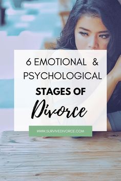 Going through a divorce can be emotionally overwhelming and depressing, but there is a light at the end of the tunnel. Here are the 6 emotional stages of divorce and advice on how to get through each stage. #divorce #gettingdivorced #depression Stages Of Divorce, Survive Divorce, Dating A Divorced Man, Preparing For Divorce, Coping With Divorce, Divorce Counseling, Dealing With Divorce, Separation And Divorce