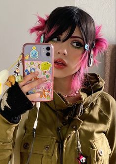 Harajuku Hair Color, Clown Costume Women, Harajuku Hair, Hair Reference, Hair Inspo Color, Dream Hair, Hair Art, Hair Dye