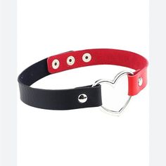 Brand New Choker Perfect For Halloween, A Fun Night, A Harley Quinn Costume, Whatever! Leather Heart Choker, Amazon Jewelry, Harley Quinn Costume, Leather Heart, Heart Choker, Black Faux Leather, Harley Quinn, Cute Jewelry, Red And Black