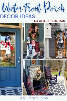 winter front porch decor ideas for after christmas