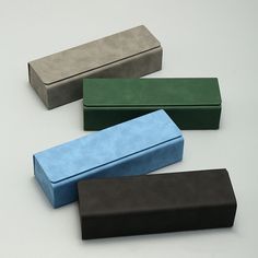 Specification Product name: PU Leather Glasses case Material: PU Leather Size:162*54*39mm Color: Black/Gray/Blue/Green Quantity: 1pc   Package includes 1 x Glasses Box   Features * Made of high quality PU material, waterproof and wear-resistant * Exquisite and fashionable appearance, good texture * The inside of the case is delicate and soft, which can better protect the glasses * Hard body, good resistance to pressure * High-quality hinges, sturdy and durable, smooth opening and closing * A variety of colors are available to meet your different needs; * Lightweight and portable, easy to carry and more practical. * Size fits most glasses on the market   Note: 1. Manual measurement, the size will have an error of 0.5-2cm, subject to actual size. 2. Due to the light and screen difference, th Eyewear Photography, Sunglasses Box, Sunglasses Storage, Leather Glasses Case, Hard Body, Mua Sắm, Body Chain Jewelry, Eyewear Accessories, Eyeglass Case