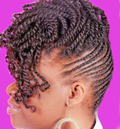 Where can I get my hair done like this in MN? Ebony Hairstyles, Hairstyles Reference, Natural Updo, Twist Updo, Braided Updos, Braids And Twists