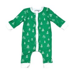 ALL SALES FINAL. No Refunds/Exchanges on Warehouse Sale items.Get festive with our White Trees On Green Holiday Lounge Buttflap! These adorable green pajamas feature playful christmas trees, perfect for your little one to lounge in this holiday season. 95%polyester 5%spandex True to size Wash Delicate; Lay Flat to dry Bodysuit: Sizes newborn to 12m Two Piece Pant Set: Sizes 18m to 12y Elastic waistband Sewn on buttflap Green Christmas Pajamas, Playful Christmas Loungewear Set, Green And White Striped Christmas Pajamas, Playful Green Cartoon Print Sleepwear, Christmas Pajamas Baby, Xmas Pjs, White Tree, Little One, Two Piece Pant Set