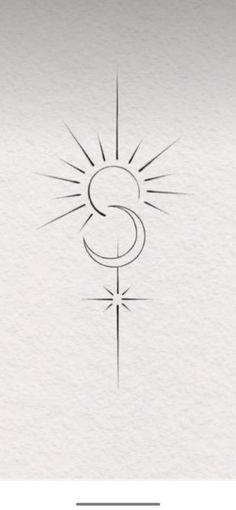 an image of the sun and moon with text that reads, how to draw lines on paper