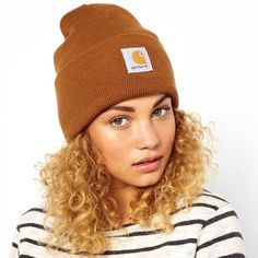 Carhartt Brown Watch Hat Cap *New* New Carhartt Watch Hat Arrives New Perfect Winter Essential Authentic Merchandise Unisex Brown Beanie Outfit, Beanie Curly Hair, Carhartt Headband, Carhartt Beanie Outfit, Carhartt Outfit, Carhartt Beanies, Designer Hats Men, Velma Daphne, Brown Beanie