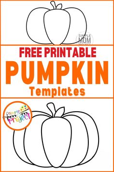 free printable pumpkin templates for kids to color