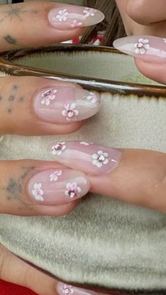 Blossom Nails, Summery Nails, Her Nails, Hair Done, Nails Done, Acrylic Nails Coffin Short, Nails 2024