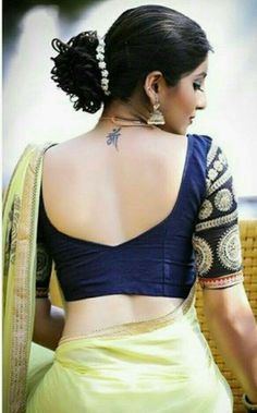 Simple Saree Blouse Designs, Simple Blouse Pattern, Latest Blouse Neck Designs, Latest Blouse Designs Pattern