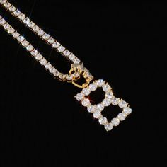 BBYKUTE's newest Diamond Initials Necklace gives you a totally unique look. It's your personal initial in perfectly crafted, solid diamond font. Pair it with a Cuban necklace for an even bolder statement. Tennis Chain Men, Cuban Chains, Buy Gold Jewelry, Diamond Watches, Diamond Initial Necklace, Name Pendant, Tennis Chain, Diamond Chain, Tennis Necklace