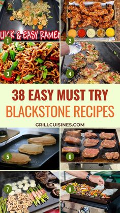 the ultimate guide to 28 easy must try blackstone recipes