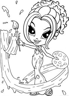 Y2k Coloring Pages, Dance Coloring Pages, Beach Coloring Pages, Coloring Pages To Print