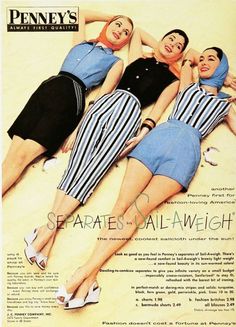 1950s Shorts, Fashion Advertisement, 1950s Woman, 1950s Fashion Women, 1950s Women, 1950 Fashion, Vintage Fashion 1950s, 1950s Christmas, Vintage Ideas