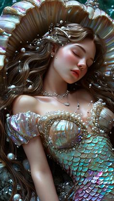 Little Mermaid Costume, Mermaid Aesthetic, Beautiful Fantasy Art, Sirens, Digital Wallpaper, Digital Photography, Aquamarine, Fantasy Art