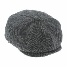 Handcrafted in Italy, the Belfry Onofre is a classic newsboy cap made of a hefty 100% wool. This stylish cap features a prominent herringbone pattern of rich grays and black. Its medium curved peak allows for an enhanced and deep fit. The interior is fully lined in a soft cotton fabric for an added layer of warmth. Perfect for cold weather, the Onofre will keep you warm and stylish all winter long. FEATURES Style: NewsboyMaterial: 100% Wool Dimensions: 2" Sewn BrimInterior: Fully Lined Pork Pie Hat, Hat Size Chart, Stylish Caps, Pork Pie, Newsboy Hat, Cloche Hat, Newsboy Cap, Herringbone Pattern, Felt Hat