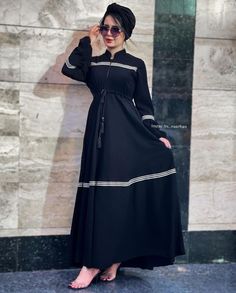 رواب بنات Bengali Bride, Black Abaya, Hijab Style Casual