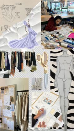 Sketch Fashion Design, New Hobbies To Try, University Vibes, Design Vision Board, Mode Aesthetic, Fashion Job, Sewing Aesthetic, Design Studio Workspace