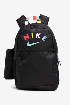 Nike School Backpacks, Nike Gifts, Black School Bags, High School Backpack, School Bag Essentials