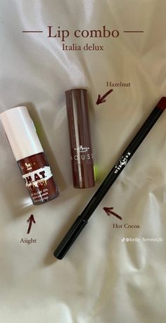 Italia Deluxe, Lip Combos, Makeup Tut, Art Journal Therapy, Girly Jewelry, Girls Makeup, Pretty Makeup, Lip Oil