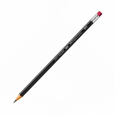 a pencil with a red tip on it