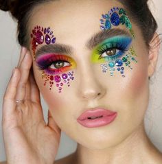 Flow Fest, Pirate Makeup, Rainbow Eye Makeup, Netflix Chill, Carnival Makeup, Special Makeup, Pride Makeup, Halloween Makeup Inspiration