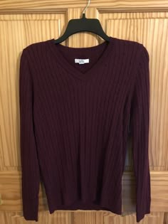 MANY OTHER STYLES AND SIZES LISTED. YOU GET WHAT YOU SEE IN THE PICTURES. SHIPPING WILL BE THROUGH EBAY WITH TRACKING NUMBER. I WILL COMBINE SHIPPING THE BEST I CAN WHEN MULTIPLE ORDERS, WHEN REQUESTED.  PLEASE REQUEST COMBINED SHIPPING AFTER YOU PLACE YOUR ORDER BUT BEFORE YOU PAY FOR IT. THANKS FOR LOOKING Casual Burgundy V-neck Sweater, Preschool Teacher Clothes, Forest Outfits, Tvd Clothes, Pretty Fits, Pinterest Wardrobe, Silly Clothes, Oc Outfits, Jimin Selca