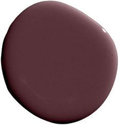 a dark brown color is shown in this image, it looks like an oval shape