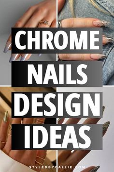 chrome nails Ombre Chrome Nails, Pearl Nails, Holographic Nails, Wow Factor, Nail Designs, Nails