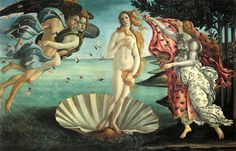 the birth of venus and cupidus by sandro bottoni, c 1560