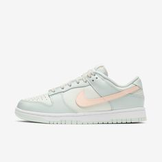 (Women's) Nike Dunk Low 'Barely Green' (2021) DD1503-104 - SOLE SERIOUSS (1) Wmns Dunk Low, Lanvin Sneakers, Sneaker Nike, Dior Sneakers, Preppy Shoes, Balenciaga Sneakers, Nike Models, Baskets Nike