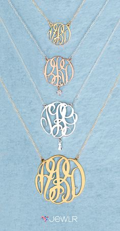 Design your own stunning Monogram Necklace. Choose from 4 sizes and instantly preview your monogram! Beard Care Products, Monogram Pendant, Bracelets Design, Photo Charms, Monogram Necklace, Pandora Bracelets, Beard Care, Health Products, Cute Jewelry