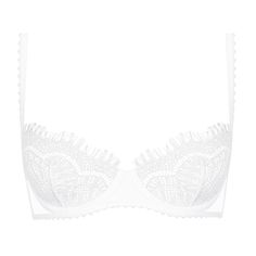 Demi-cup bra lace MAISON CLOSE Accroche Coeur Bra Png, White Lace Bra, Demi Cup Bra, Lacy Bra, Demi Cup, Digital Closet, Bra Lace, Tuxedo Cat, Cup Bra