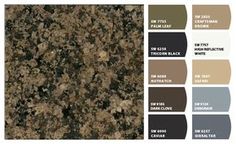 the colors of granite are shown in this image