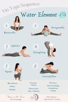 the yoga sequence for beginners to learn water element