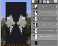 an image of a computer screen with the text, black and white in minecraft