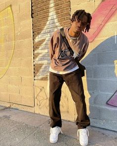 Black Male Street Fashion, Style For Tall Guys, 2000s Mens Outfits, Black Men Outfit Ideas, Guys Streetwear Outfits, Mens Thrift Fashion, Man Street Style, Men Aesthetic Outfits, Guys Fits