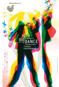 an advertisement for the international conference on gayness and homosexualityism, featuring two men in colorful