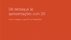 an orange background with the words de destaque as apprentacles com 3d