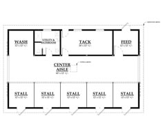 the floor plan for a two story house