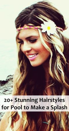 💦✨ Dive into the Top 20 Stunning Hairstyles For Pool days! Whether you’re Swimming 🏊‍♀️ or just lounging by the Water 🌊, these Hairstyles are your go-to for keeping it chic and In Style. From effortless Hair Styles that make a splash 💁‍♀️ to elegant looks that slay the Pool scene, these ideas will have you turning heads all summer long! ☀️ Get ready to rock these Hairstyles For Pool moments like a true fashionista! 😎🌴 70s Hairstyles For Long Hair, Hair Inches, Hippie Headbands, 70s Hair, Hippie Hair, Glamorous Hair