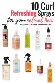 curl refreshing sprays for natural hair