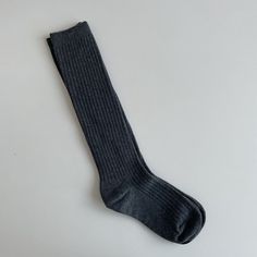 Material: Cotton Casual Warm Knee-high Socks, Fitted Knitted Socks, Fitted Solid Color Knitted Socks, Gray Mid-calf Socks For Fall, Warm Casual Gray Socks, Casual Warm Gray Socks, Warm Gray Casual Socks, Thick Casual Mid-calf Socks, Fitted Knitted Gray Socks