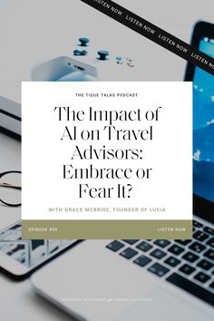 Using AI as a travel advisor. Travel Agent Marketing, Travel Agent Business, Travel Advisor, Human Touch, Travel Business, Travel Agent, Business Solutions, New Adventures