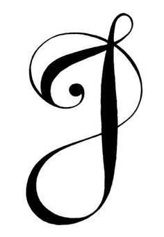 the letter g in black and white with swirly lines on it's sides