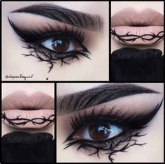 Lashes Photography, Make Up Diy, Makeup Zombie, Fantasy Make-up, Eyeliner Tips, Make Up Foundation, Make Up Tutorials, Halloween Eye Makeup